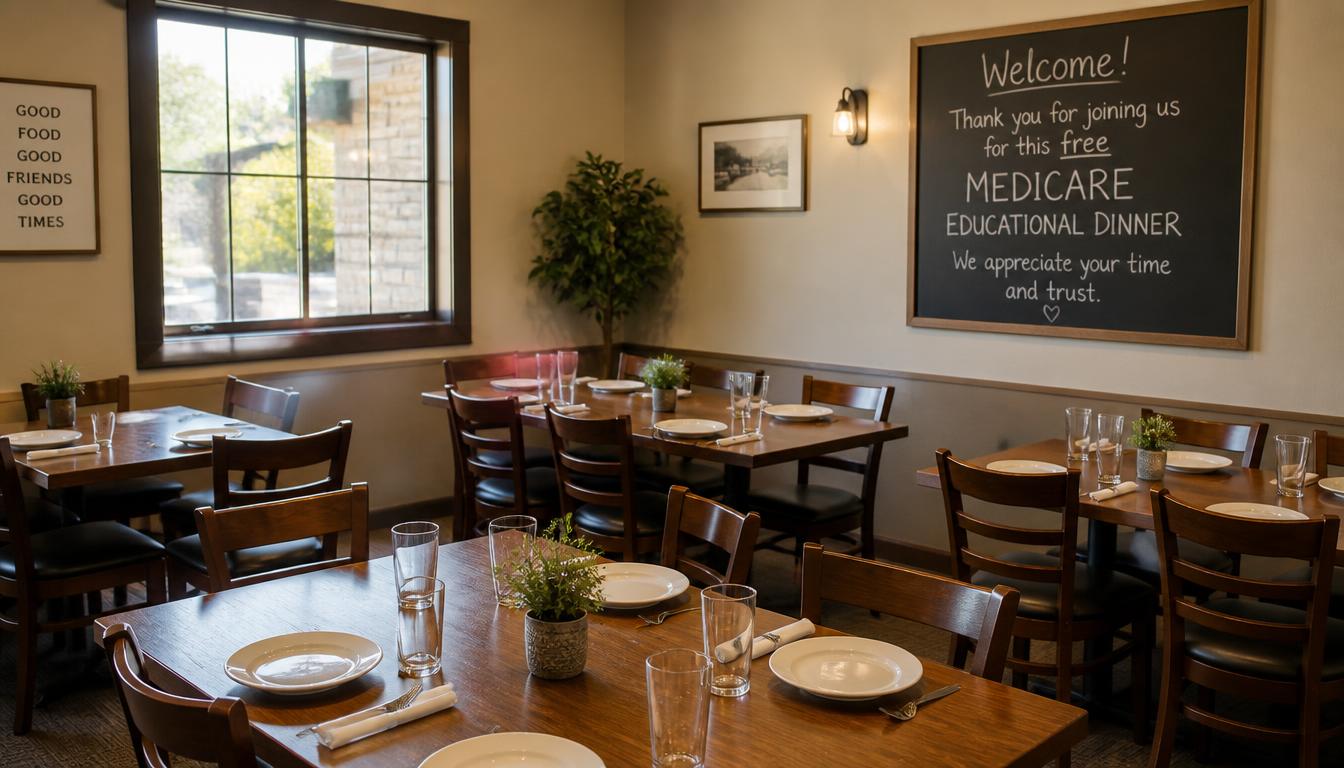 Free Medicare educational dinner